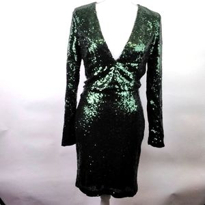 NWT Charlotte Russe Evergreen 2 piece dress, Size M